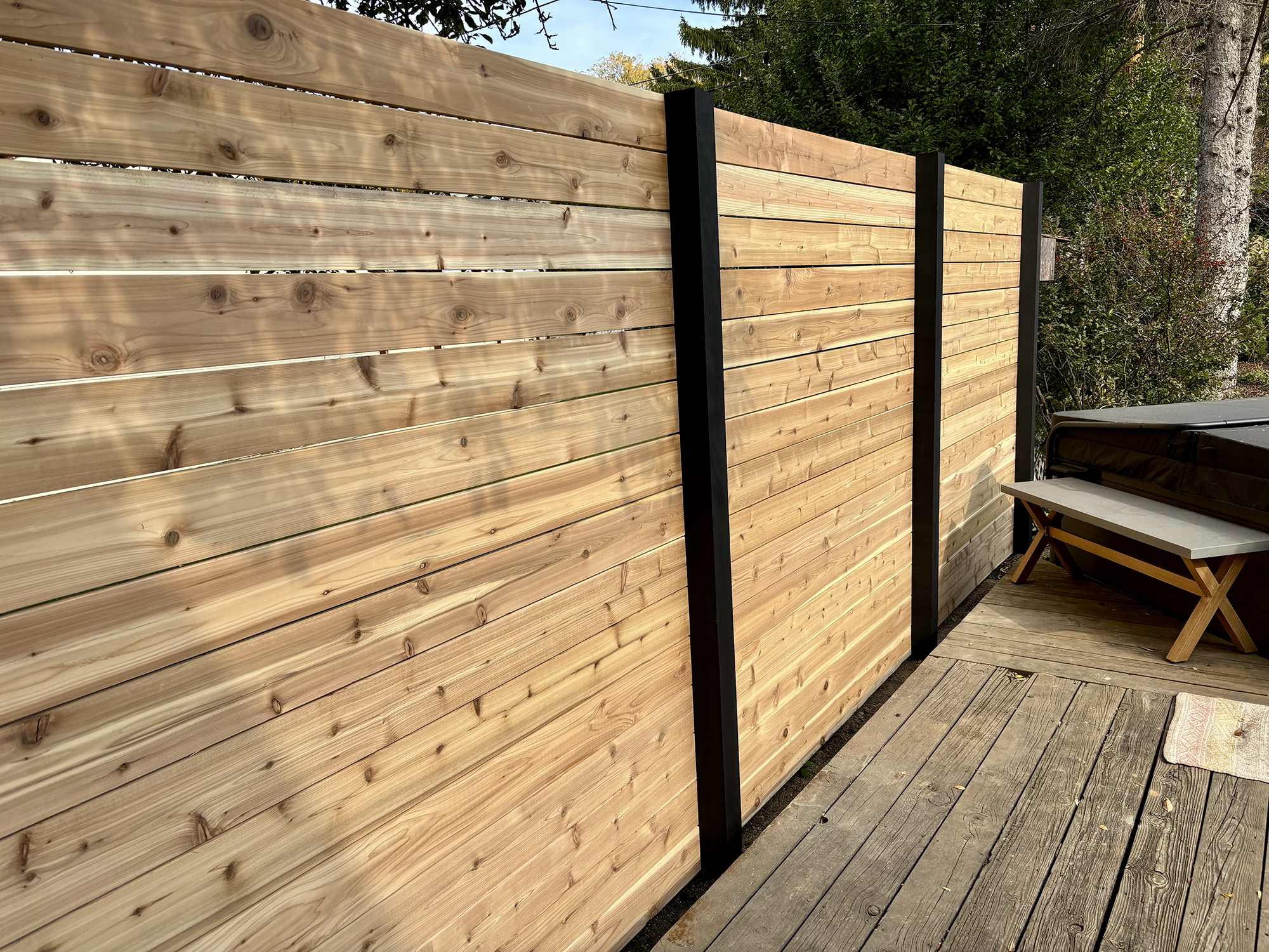 Fence Bros. Super wooden fences in Cedar or Pine for Milwaukee and Wisconsin
